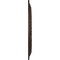 Ekena Millwork Munich Ceiling Medallion (Fits Canopies up to 5 5/8"), Hand-Painted Rust, 17 1/2"OD x 3 5/8"ID x 1"P CM17MURUS - alternate 2